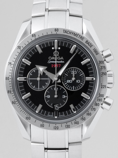 オメガ スピードマスター 321.10.42.50.01.001 ブロードアロー1957 50周年 ブラック
