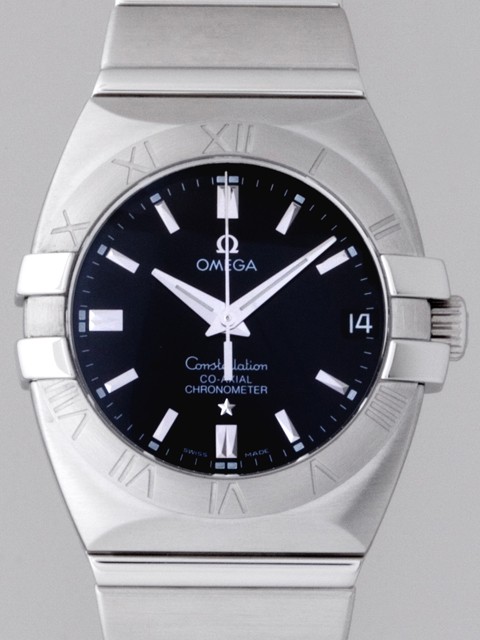オメガ OMEGA コンステレーション 1590.51 ダブル?イーグル コーアクシャル ブラック