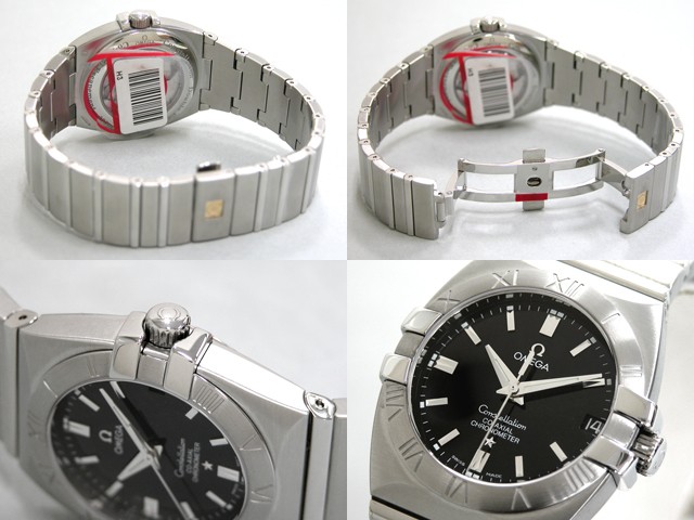 オメガ OMEGA コンステレーション 1590.51 ダブル?イーグル コーアクシャル ブラック
