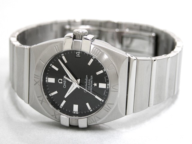 オメガ OMEGA コンステレーション 1590.51 ダブル?イーグル コーアクシャル ブラック