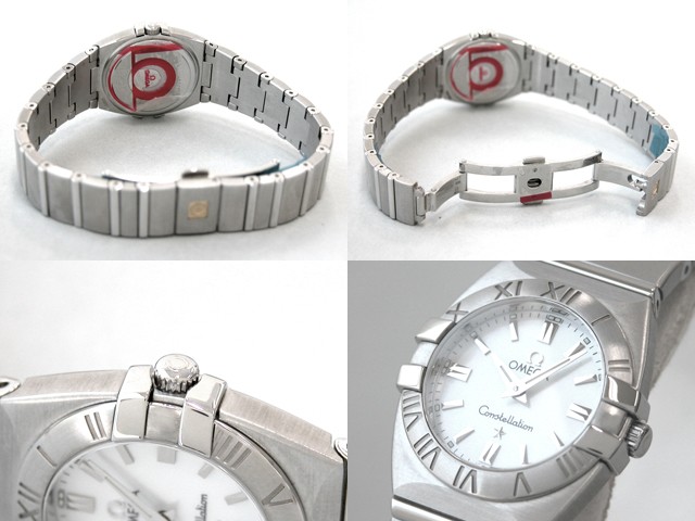 オメガ OMEGA コンステレーション 1581.70 ダブル イーグル ホワイトシェル レディース
