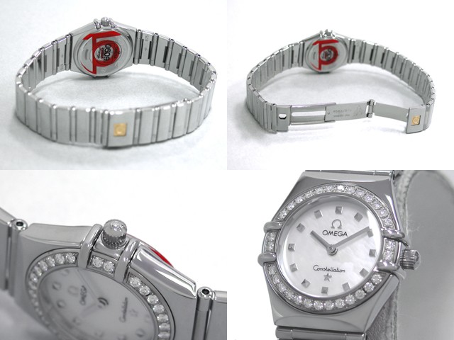 オメガ OMEGA コンステレーション ミニ 1465.71 マイチョイス ダイヤベゼル ホワイトシェル