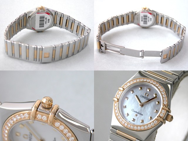 オメガ OMEGA コンステレーション 1376.71 マイチョイス ダイヤベゼル ホワイトシェル