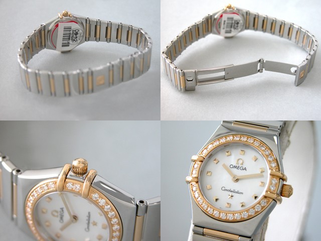 オメガ OMEGA コンステレーション マイチョイス 1376.75 ダイヤベゼル 12Pダイヤ ホワイトシェル