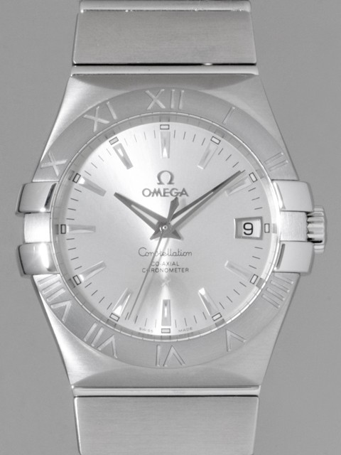 オメガ OMEGA コンステレーション コーアクシャル クロノメーター 123.10.35.20.02.001 SS 自動巻 シルバー