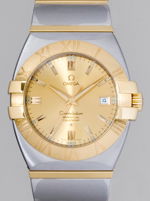 オメガ OMEGA コンステレーション 1213.10 ダブル?イーグル シャンパン