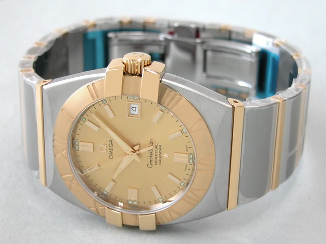 オメガ OMEGA コンステレーション 1213.10 ダブル?イーグル シャンパン