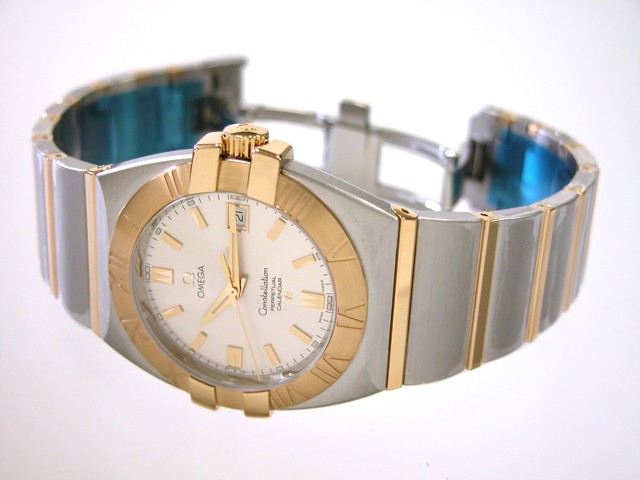 オメガ OMEGA コンステレーション 1213.30 ダブル イーグル シルバー メンズ