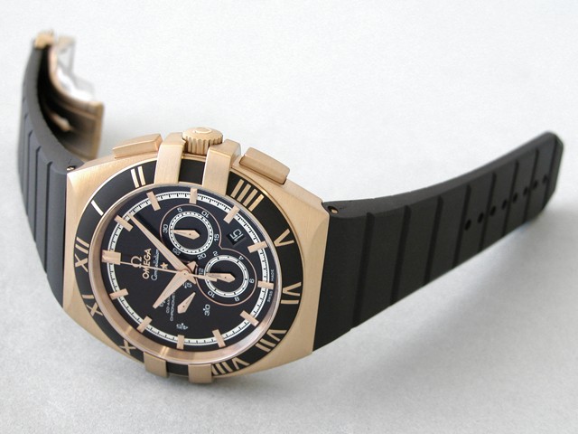 オメガ OMEGA コンステレーション 121.62.41.50.13.001 ダブル?イーグル クロノグラフ ブラウン