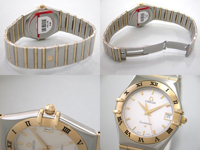オメガ OMEGA コンステレーション95 1212.30 SS/YG シルバー