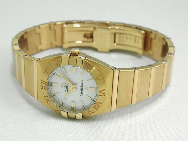 オメガ OMEGA コンステレーション 1181.70 ホワイトシェル レディース