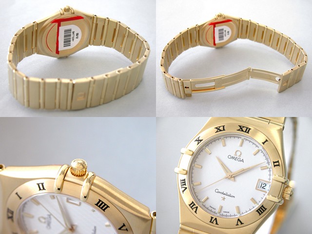 オメガ OMEGA コンステレーション 1112.30 YG シルバー メンズ 33mm