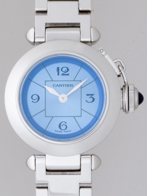 カルティエ Cartier ミスパシャ 1stアニバーサリー 日本限定850本 W3140024 ブルー