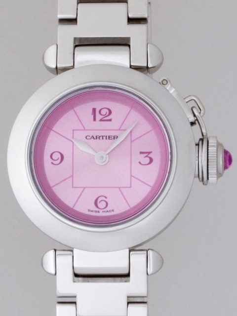 カルティエ Cartier ミスパシャ 1stアニバーサリー 日本限定1350本 W3140023 ピンク