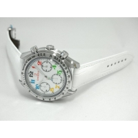 オメガ スピードマスター 3836.70.36 2006年トリノ冬季オリンピック限定 上村愛子モデル ホワイトシェル