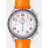 オメガ スピードマスター 3834.78.38 オレンジ皮 ホワイトシェルオレンジアラビア