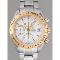 オメガ スピードマスター 323.21.40.40.02.001 シルバー YG/SS 自動巻