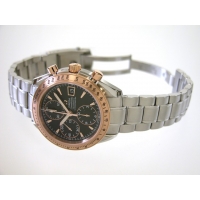 オメガ スピードマスター 323.21.40.40.01.001 ブラック PG/SS メンズ