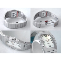 オメガ OMEGA コンステレーション 1586.79 クアドレラ ダイヤモンド ホワイトシェル