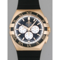 オメガ OMEGA コンステレーション 1619.51.91 ダブル?イーグル クロノグラフ ブラック/シルバー