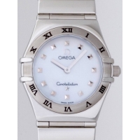 オメガ OMEGA コンステレーション ミニ マイチョイス 1571.71 ホワイトシェル レディース