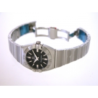 オメガ OMEGA コンステレーション 1581.51 ダブル イーグル ブラック レディース