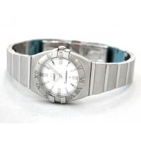 オメガ OMEGA コンステレーション 1581.70 ダブル イーグル ホワイトシェル レディース