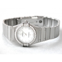 オメガ OMEGA コンステレーション 1466.71 ダイヤベゼル ホワイトシェル