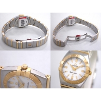 オメガ OMEGA コンステレーション 1381.70 ダブル イーグル ホワイトシェル