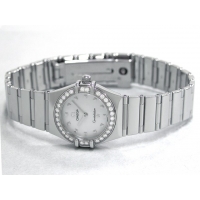 オメガ OMEGA コンステレーション ミニ 1465.71 マイチョイス ダイヤベゼル ホワイトシェル