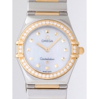 オメガ OMEGA コンステレーション 1376.71 マイチョイス ダイヤベゼル ホワイトシェル