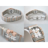 オメガ OMEGA コンステレーション 1283.79 クアドレラ ミニ ダイヤモンド ホワイトシェル