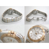 オメガ OMEGA コンステレーション 123.20.24.60.05.004 SS/YG クォーツ ホワイトシェル