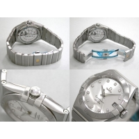 オメガ OMEGA コンステレーション コーアクシャル クロノメーター 123.10.38.21.52.001 SS 11Pダイヤ シルバー