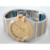 オメガ OMEGA コンステレーション 1213.10 ダブル?イーグル シャンパン