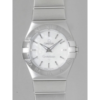 オメガ OMEGA コンステレーション ブラッシュ 123.10.27.60.05.001 SS クォーツ ホワイトシェル