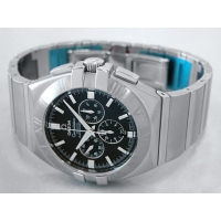 オメガ OMEGA コンステレーション 1514.51 ダブル?イーグル クロノグラフ ブラック