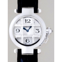 カルティエスーパーコピー Cartier パシャ WJ11932G 32mm WG シルバー レディース