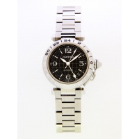カルティエスーパーコピー Cartier パシャＣ W31079M7 ＧＭＴ 新型 ブラック 自動巻