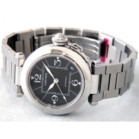 カルティエ Cartier パシャＣ W31076M7 ブラック