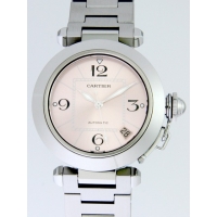 カルティエ Cartier パシャＣ W31075M7 ピンク