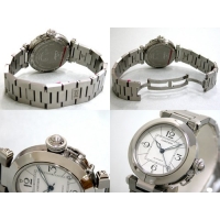 カルティエ Cartier パシャＣ W31074M7 ホワイト