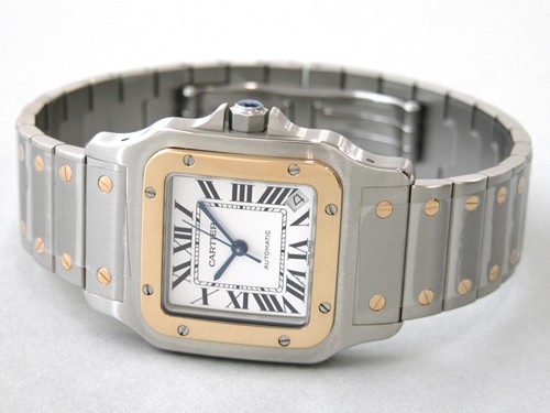 カルティエスーパーコピー Cartier サントスガルベ SG XL AUTO W20099C4 ホワイト
