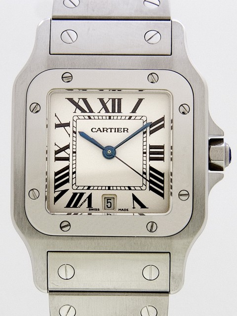 カルティエスーパーコピー Cartier サントスガルベ SS LM Q W20060D6 ホワイト