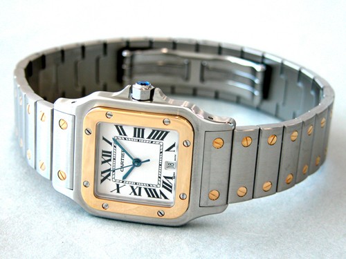カルティエスーパーコピー Cartier サントスガルベ SG LM Q W20011C4 ホワイト メンズ