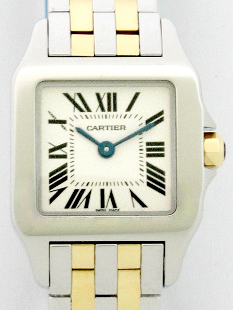 カルティエスーパーコピー Cartier サントスドゥモワゼル W250666 SG SM ホワイト