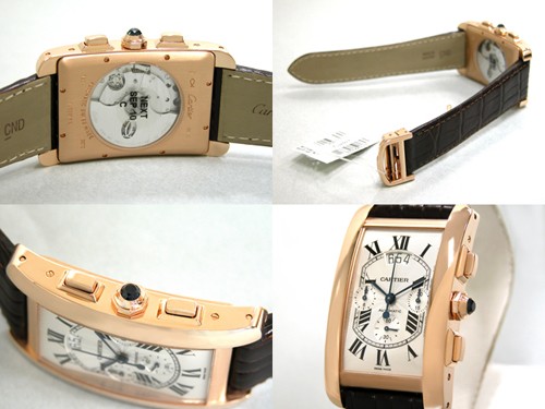 カルティエ Cartier タンクアメリカン W2610751 シルバー