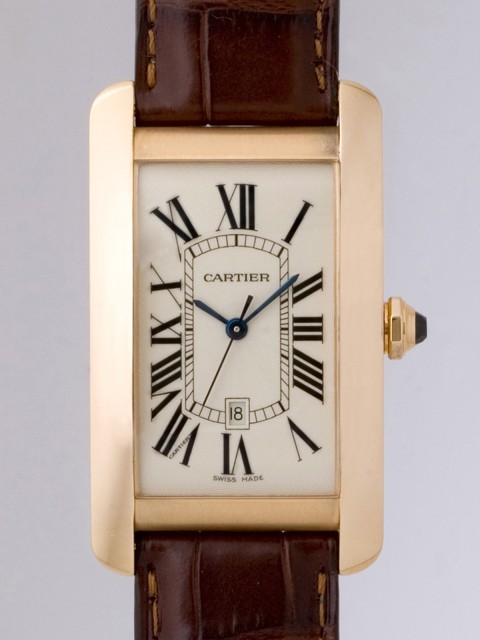 カルティエ Cartier タンクアメリカン W2609156 ホワイト