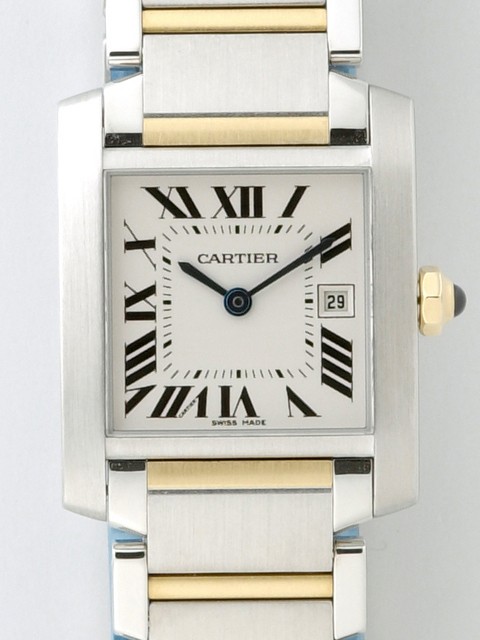 カルティエスーパーコピー Cartier タンクフランセーズ W51012Q4 ＳＧ ＭＭ ホワイト