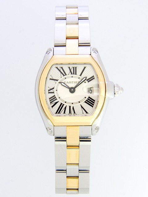 カルティエスーパーコピー Cartier ロードスター レディース W62026Y4 ＳＧ ＳＭ シルバー
